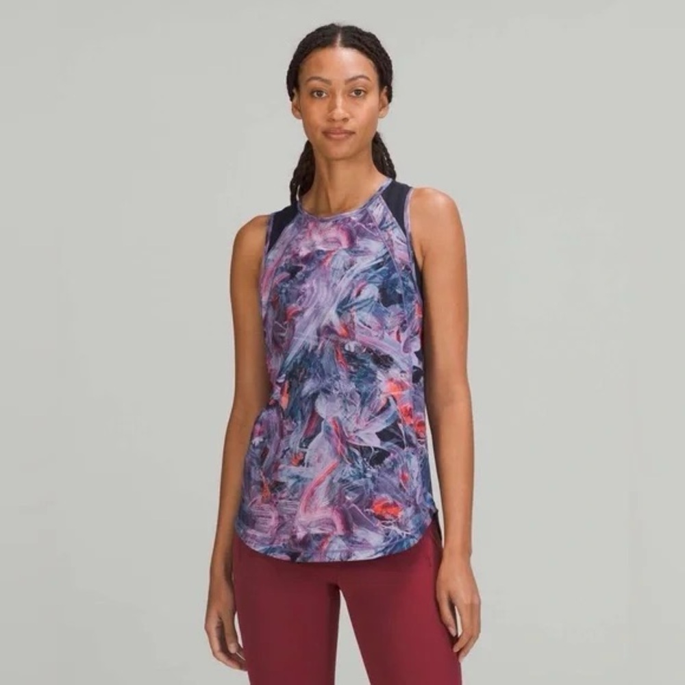 Lululemon Athletica Sculpt Tank Top Size 10 Atmospheric Purple